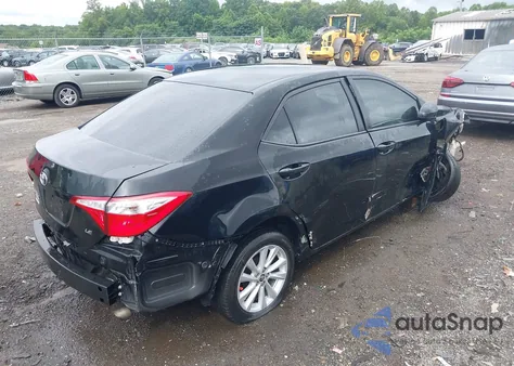 2016 Toyota Corolla Le z USA, uszkodzony, nr VIN 2T1BURHE8GC605028